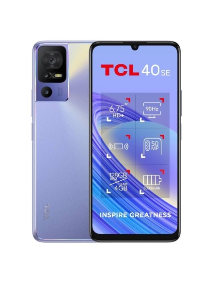 TELEFONO MOVIL TCL 40SE PURPLE 4G 6.75"-OC2.3-6GB-256GB