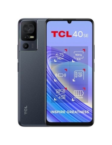 TELEFONO MOVIL TCL 40SE DARK GREY 4G...