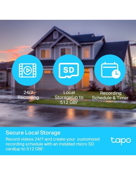 CAMARA IP WIFI TP-LINK TAPO C500 EXTERIOR MOTORIZA