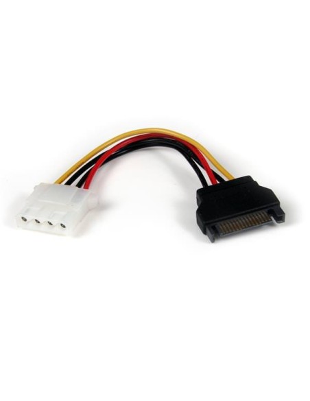 STARTECH CABLE ALIMENTACION 15CM ADAPTADOR MOLEX L