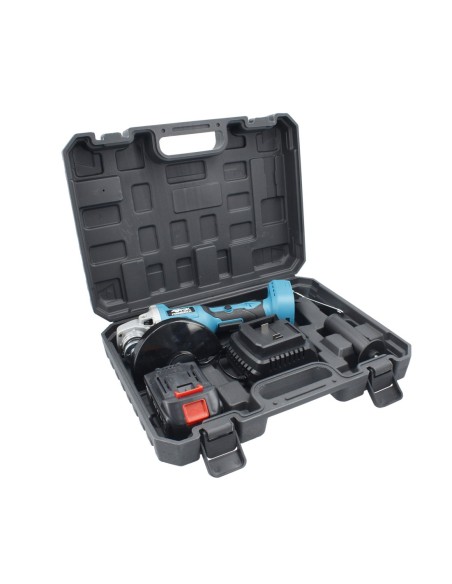 AMOLADORA FERRESTOCK 21V 125MM BRUSHLESS BAT 4.0AH