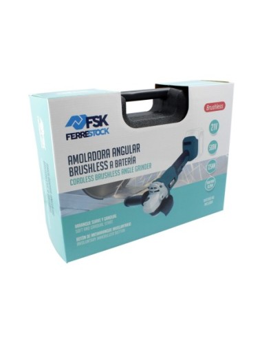 AMOLADORA FERRESTOCK 21V 125MM...