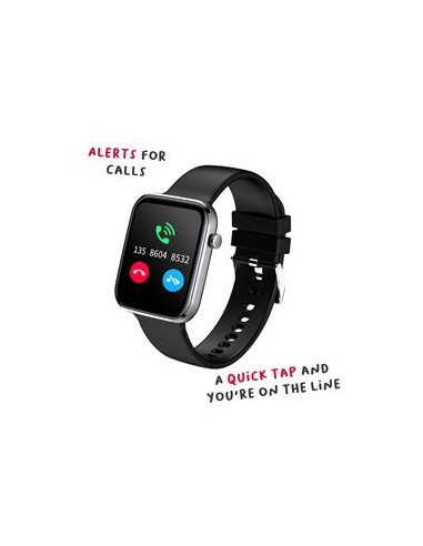 SMARTWATCH CELLY TRAINER SQUARE BLACK