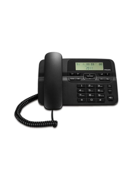 TELEFONO C-CABLE PHILIPS NEGRO TECLAS GRANDES