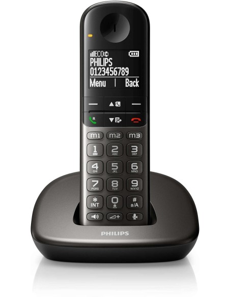 TELEFONO PHILIPS XL4901 NEGRO COMP. AUDIFONO