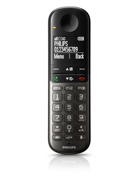 TELEFONO PHILIPS XL4901 NEGRO COMP. AUDIFONO