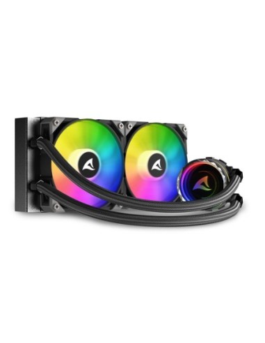 CAJA ATX SHARKOON MIDI VS9 RGB BLANCA