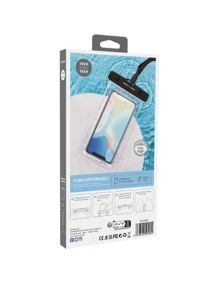FUNDA MOVIL HASTA 7" PVC T1T IMPERMEABLE