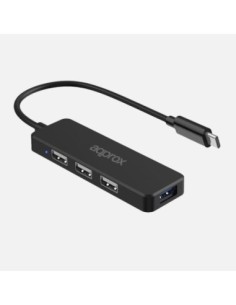 HUB USB C APPROX 4 PUERTOS...