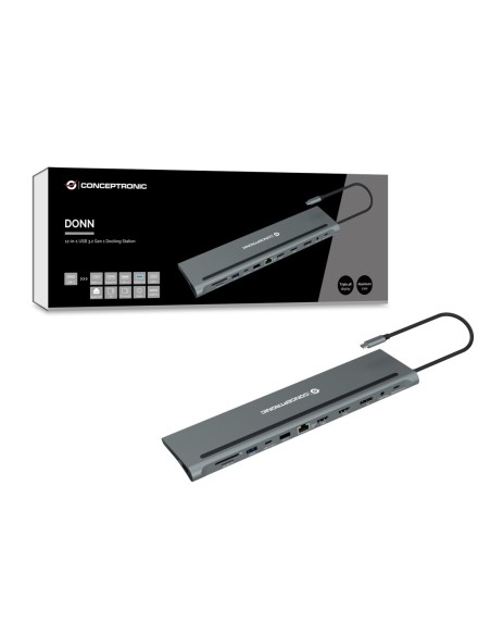 CONCEPTRONIC DOCKING USB 3.2 GEN 1, 12 IN 1