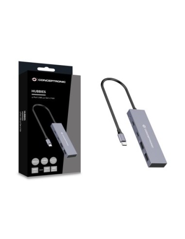 HUB CONCEPTRONIC USB 3.2 GEN 1, 4P...