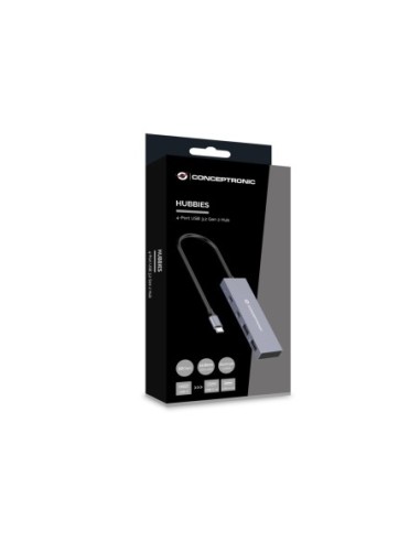 HUB CONCEPTRONIC USB 3.2 GEN 1, 4P...