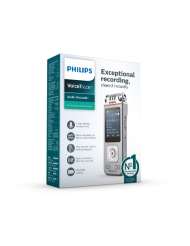 GRABADORA DE VOZ PHILIPS VOICETRACER...