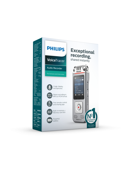GRABADORA DE VOZ PHILIPS VOICETRACER DVT4110