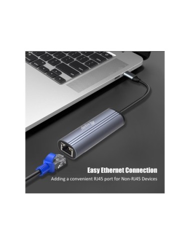 ADAPTADOR EQUIP USB-C A RJ45 GIGA +...
