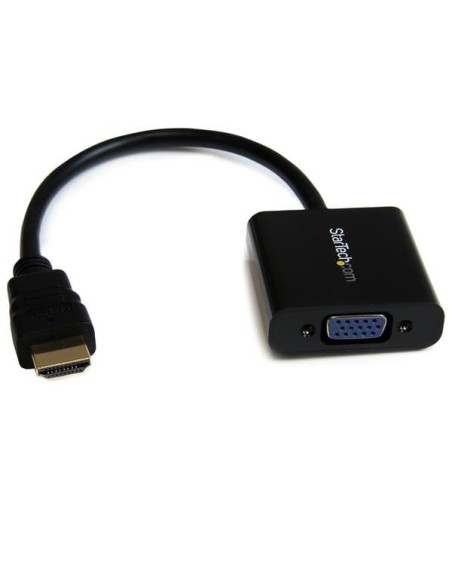 STARTECH ADAPTADOR CONVERSOR VIDEO HDMI A VGA HD15