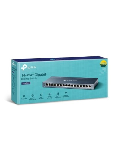 SWITCH TP-LINK 16 PUERTOS NO GESTION