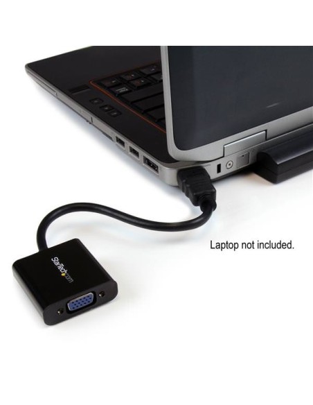 STARTECH ADAPTADOR CONVERSOR VIDEO HDMI A VGA HD15