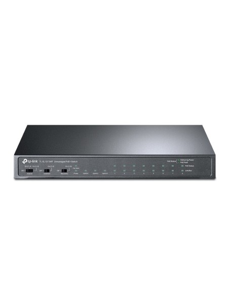 SWITCH TP-LINK SMB 10P 10-100 3POE 124W