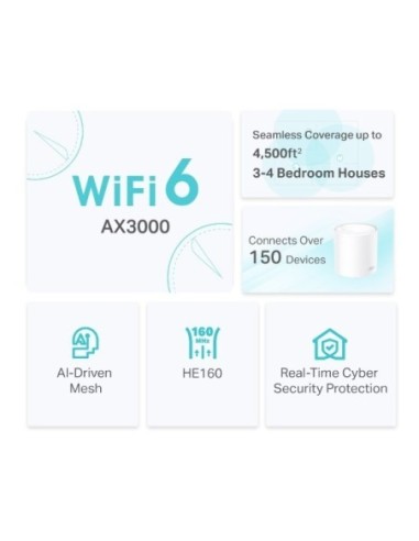 WIFI TP-LINK MESH DECO X50 AP AX3000...