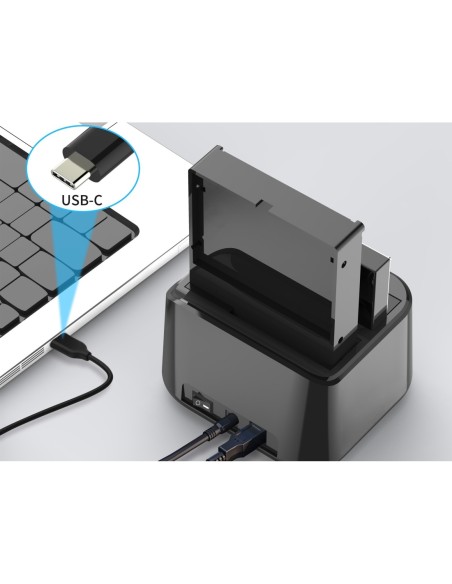BASE CONEXION 1X2.5"-1X3.5" CONCEPTRONIC USB 3.2