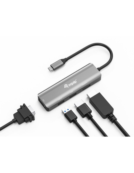 ADAPTADOR CONCEPTRONIC USB-C A HDMI-DISPLAYPORT-VG