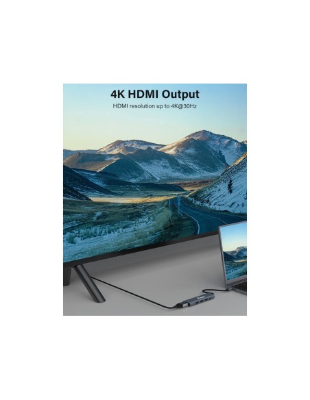 ADAPTADOR CONCEPTRONIC USB-C 5IN1 HDMI, USB 3.2 GE