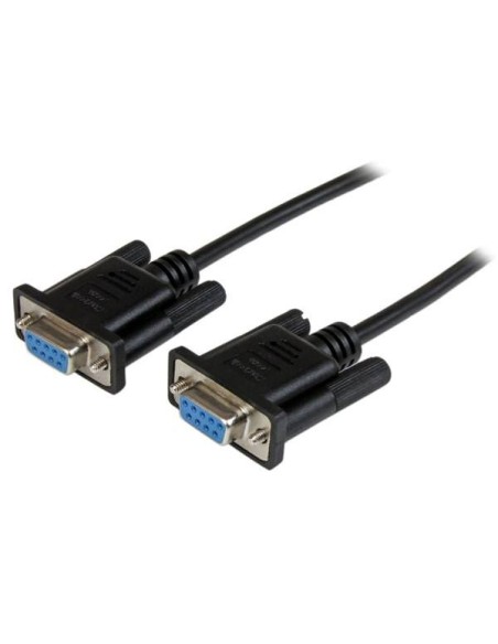 STARTECH CABLE 2M NULO MODEM SERIE RS232 DB9 - HEM