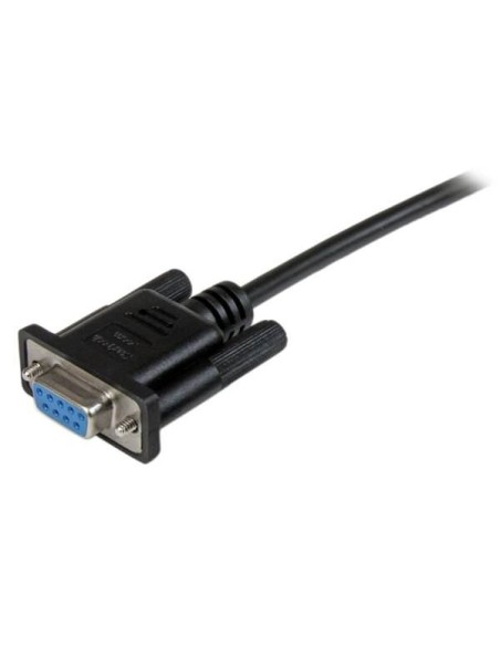 STARTECH CABLE 2M NULO MODEM SERIE RS232 DB9 - HEM