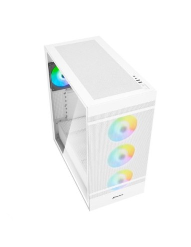 CAJA ATX SHARKOON MIDI VS9 RGB BLANCA