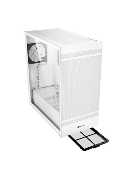 CAJA ATX SHARKOON MIDI VS9 RGB BLANCA