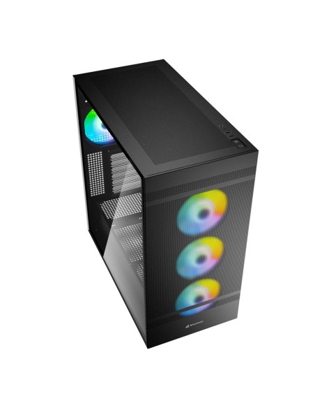 CAJA ATX SHARKOON MIDI VS9 RGB BLANCA