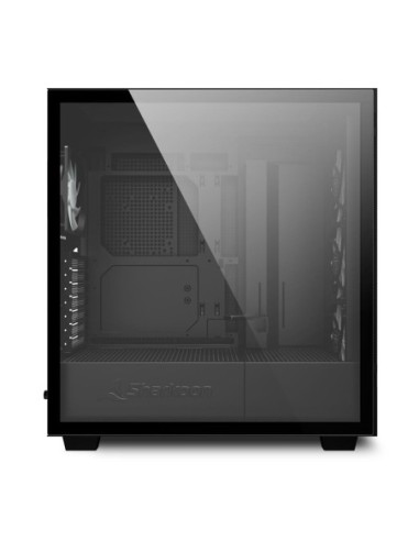 CAJA ATX SHARKOON MIDI VS9 RGB BLANCA