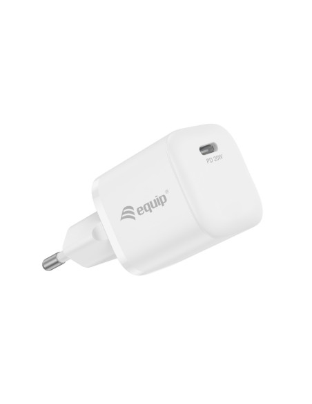 CARGADOR PD USB-C EQUIP PARED 1PUERTO 20 W