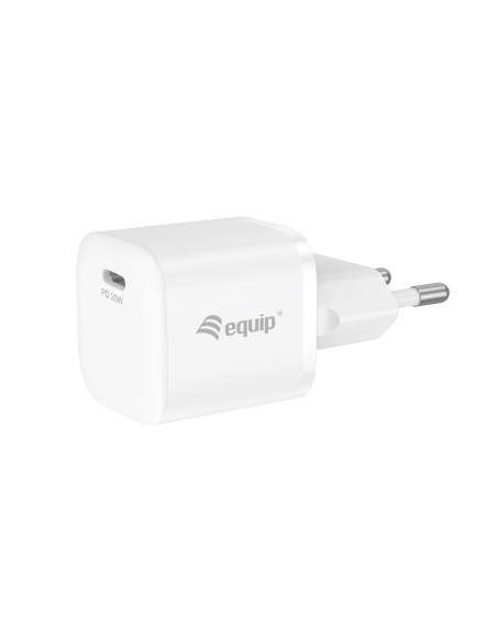 CARGADOR PD USB-C EQUIP PARED 1PUERTO 20 W