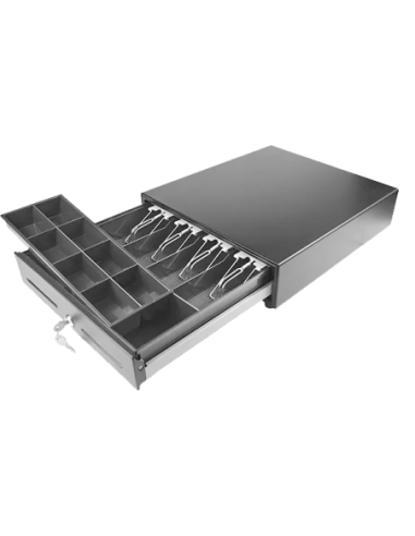 CAJON PORTAMONEDAS MUSTEK 41CM NEGRO...