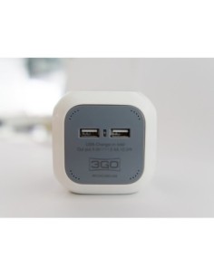 REGLETA 3GO 4 TOMAS + 2XUSB...