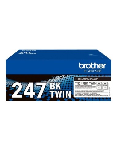 TONER BROTHER TN247BK PACK NEGRO 2 X 2500 PAG