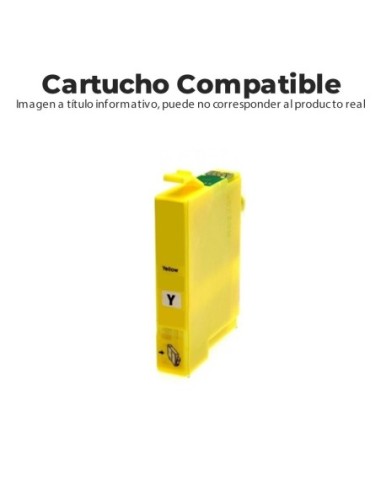 CARTUCHO COMPATIBLE CON BROTHER LC1100-985-980 AMARIL