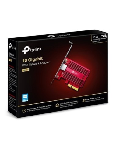 TARJETA RED TP-LINK PCIE 10G + CHAPA LP