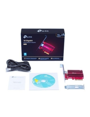 TARJETA RED TP-LINK PCIE 10G + CHAPA LP