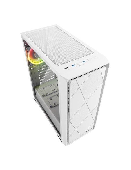 CAJA ATX SHARKOON MIDI VS9 RGB BLANCA