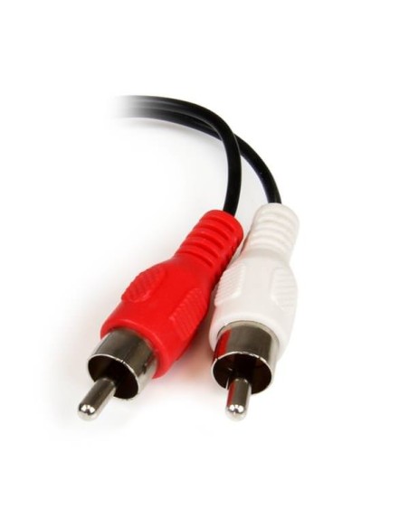 STARTECH CABLE ADAPTADOR 15CM AUDIO ESTEREO MINI J