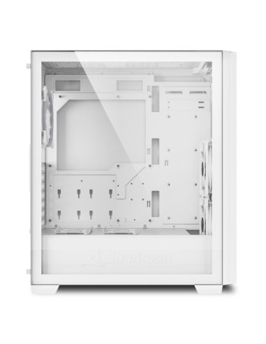 CAJA ATX SHARKOON MIDI VS9 RGB BLANCA