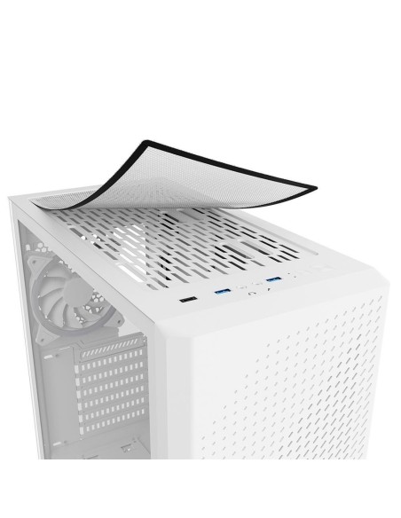 CAJA ATX SHARKOON MIDI VS9 RGB BLANCA