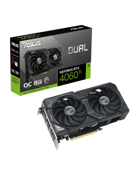 SVGA GEFORCE ASUS DUAL-RTX4060TI-O8G 8GB DDR6