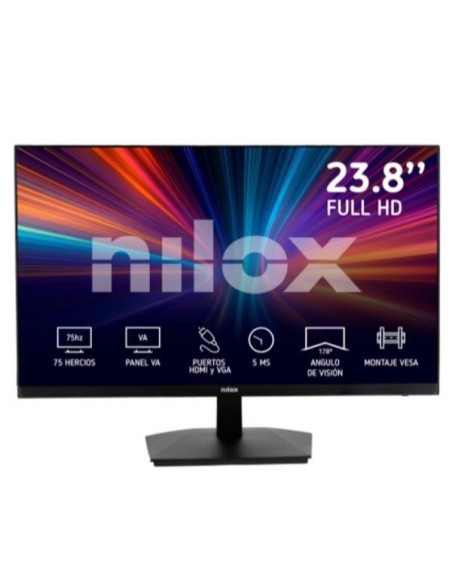MONITOR 24" NILOX NXM24FHD11 IPS 5MS 75HZ FHD HDMI-VGA-