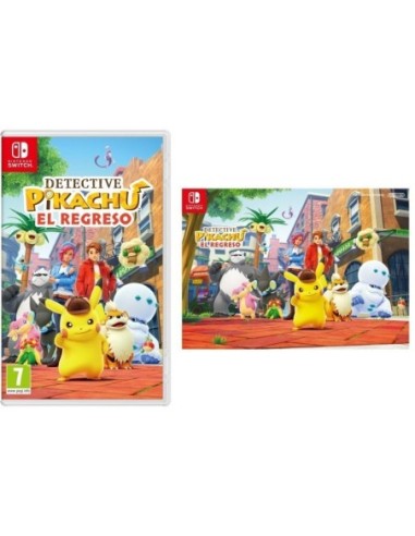 JUEGO DETECTIVE PIKACHU RETURNS...