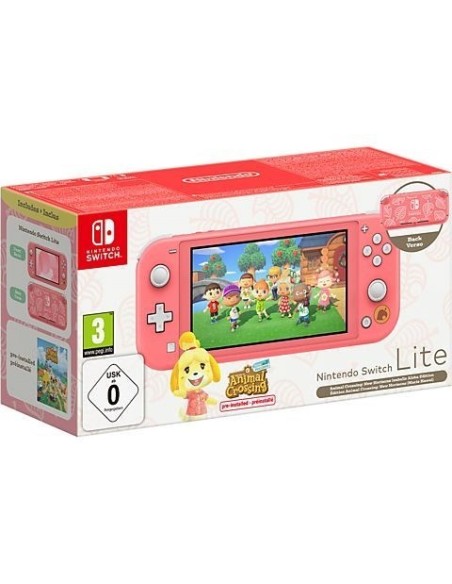 CONSOLA NINTENDO SWITCH LITE ISABELLE ALOHA ED