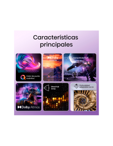 TELEVISION 55" HISENSE 55E77KQ QLED...